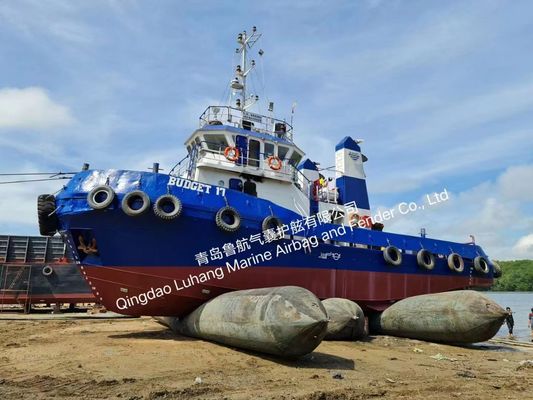 Ship Launching Marine Rubber Airbags Aanpasbaar Duurzaam