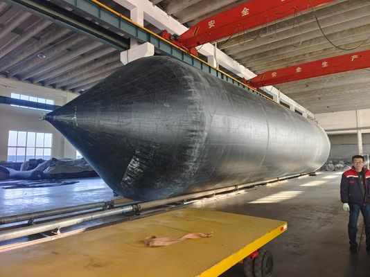 5.15m x 25m Buoyance Airbag met bandenband rubberlaag en ISO14409 certificaat