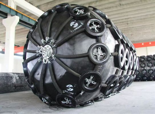 Schuimgevulde fenders - met netten