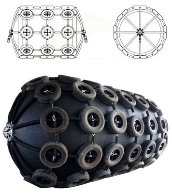 Veelzijdige Yokohama Pneumatic Fender voor verschillende mariene toepassingen en omstandigheden