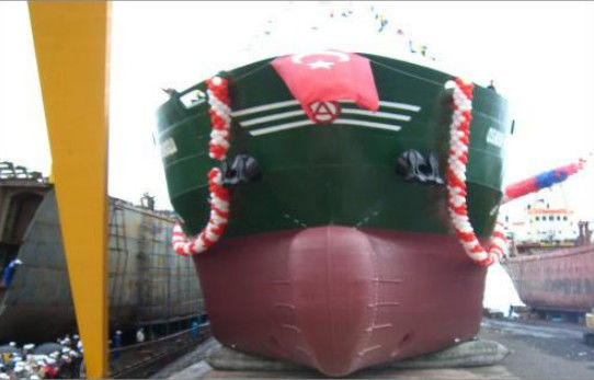 In China gemaakte airbags voor scheepslancering