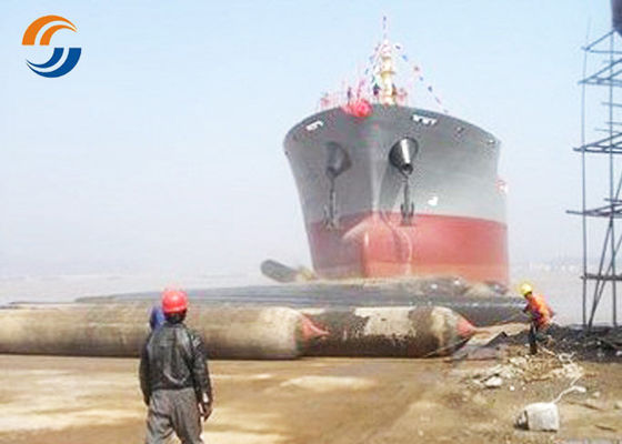 Rolzakken voor het lanceren en heffen van schepen