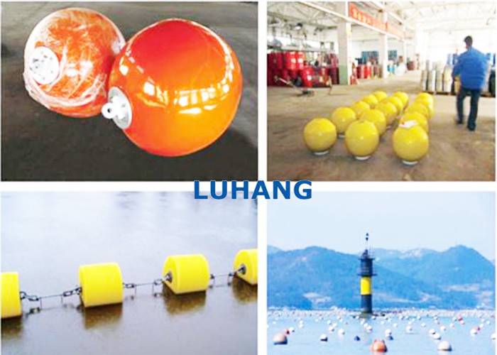 De drijvende Bal van de de Visserijboei van Meertros Oceaaneva Foam Buoy Diameter Customize