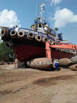 De dokkende Schepen lieten leeglopen Pneumatische Marine Rubber Airbag